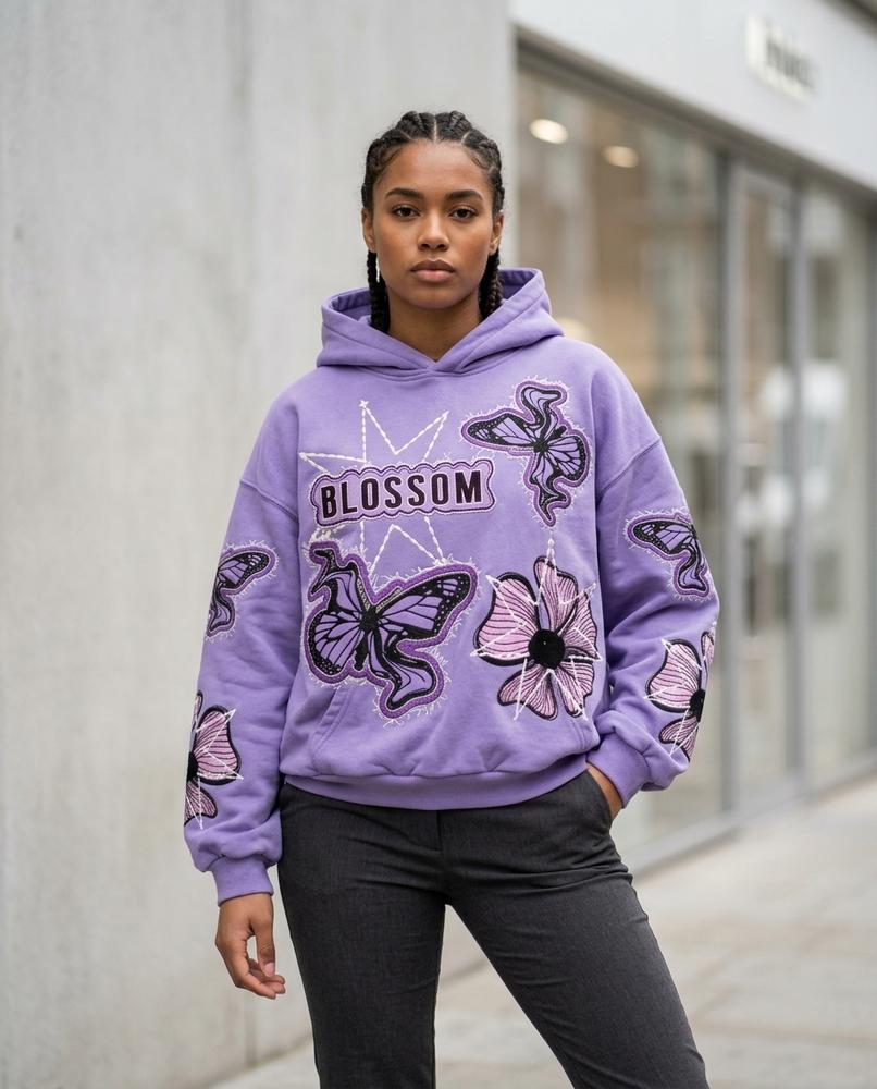 Zumieze - Rover | Oversized Embroidered Hoodie Women