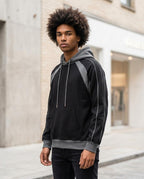 Zumieze - Kemel | Two-Tone Piped Hoodie Men