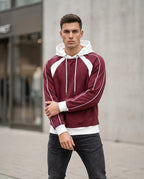 Zumieze - Kemel | Two-Tone Piped Hoodie Men