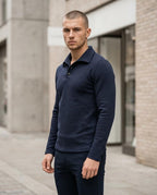 Zumieze - Raran | Quilted Button-Placket Sweater Men