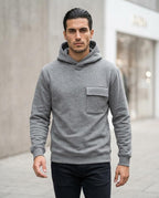 Zumieze - Elmer | Pocketed Melange Hoodie Men