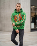 Zumieze - Maram | Printed Distressed Hoodie Men