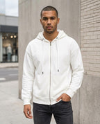Zumieze - Lelom | Zip-Up Fleece-Lined Hoodie Men