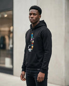 Zumieze - Casen | Printed Pullover Hoodie Men