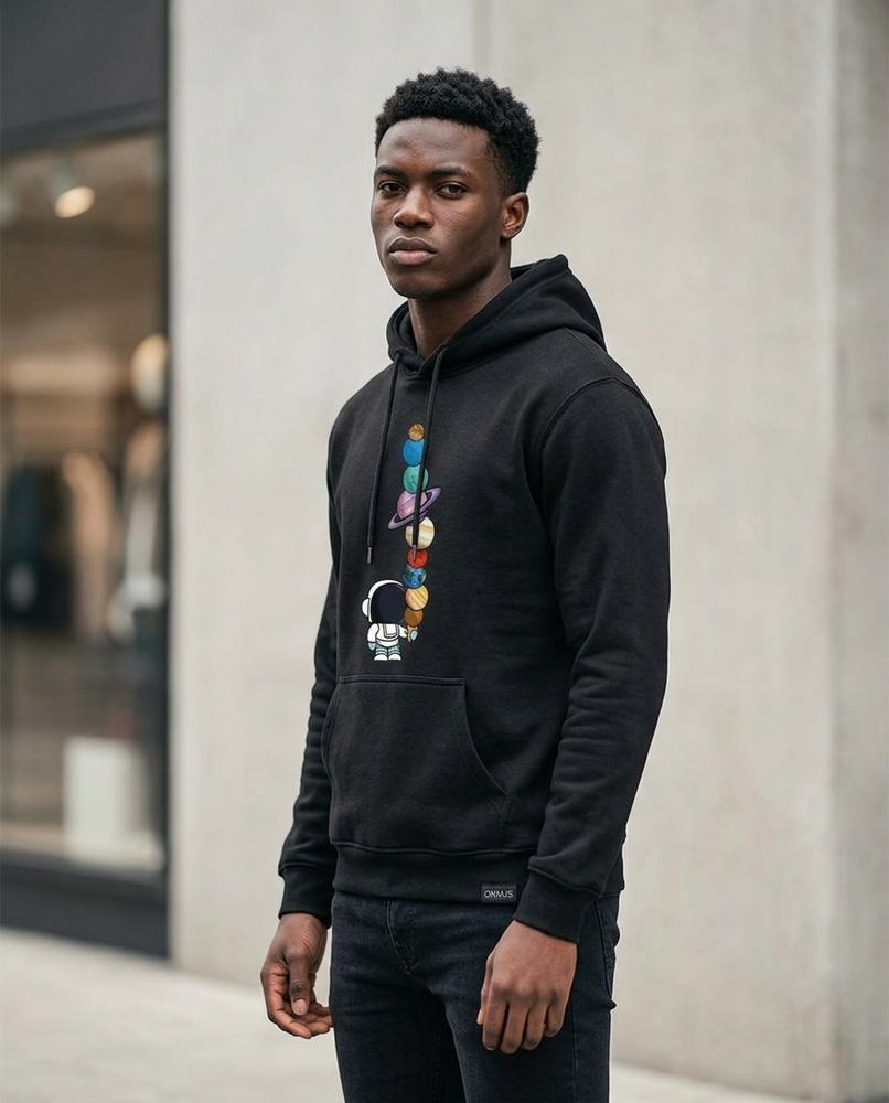 Zumieze - Casen | Printed Pullover Hoodie Men