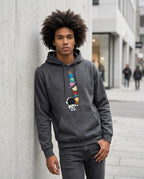 Zumieze - Casen | Printed Pullover Hoodie Men