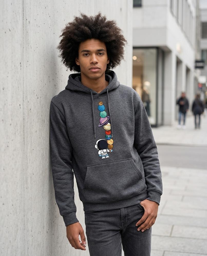 Zumieze - Casen | Printed Pullover Hoodie Men