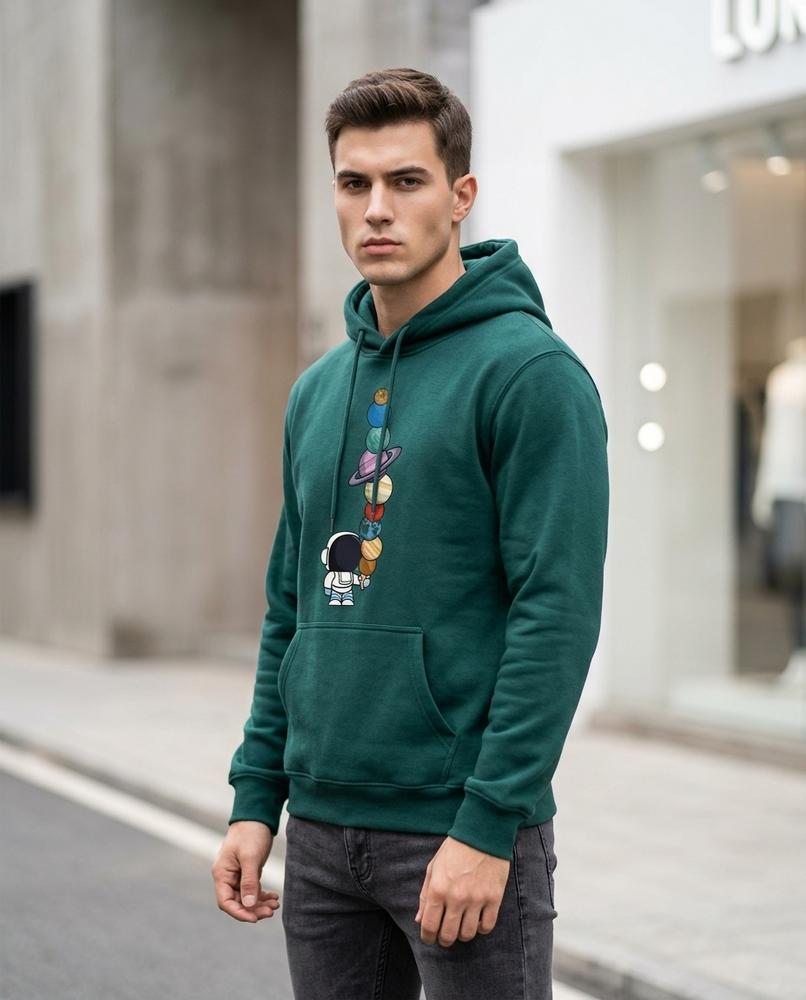 Zumieze - Casen | Printed Pullover Hoodie Men