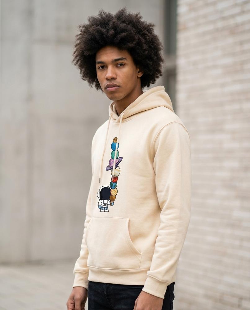 Zumieze - Casen | Printed Pullover Hoodie Men