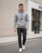 Zumieze - Casen | Printed Pullover Hoodie Men