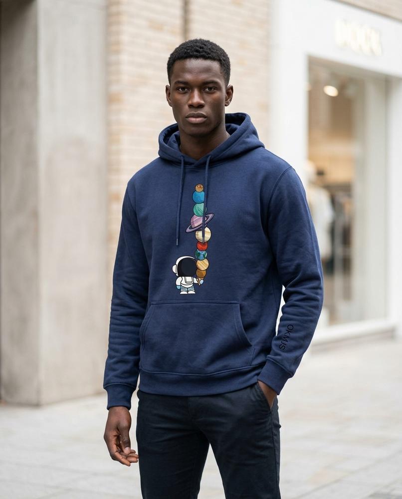 Zumieze - Casen | Printed Pullover Hoodie Men