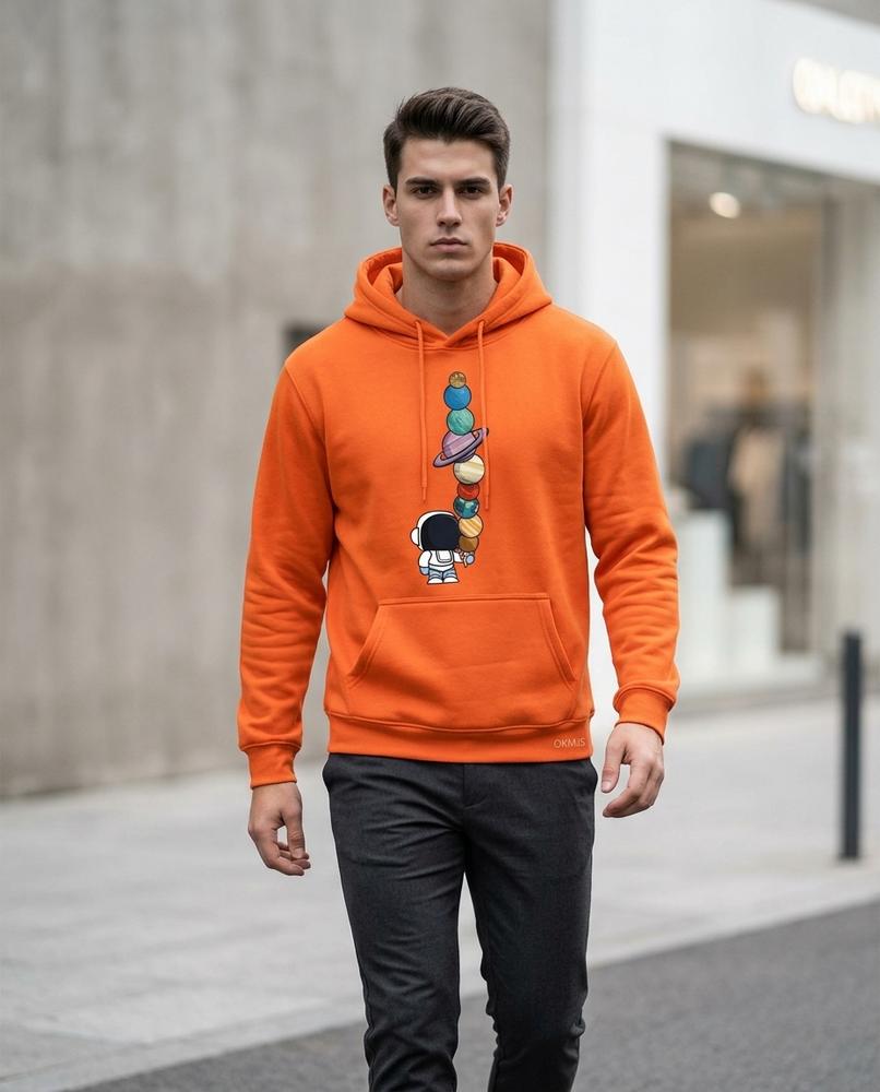 Zumieze - Casen | Printed Pullover Hoodie Men