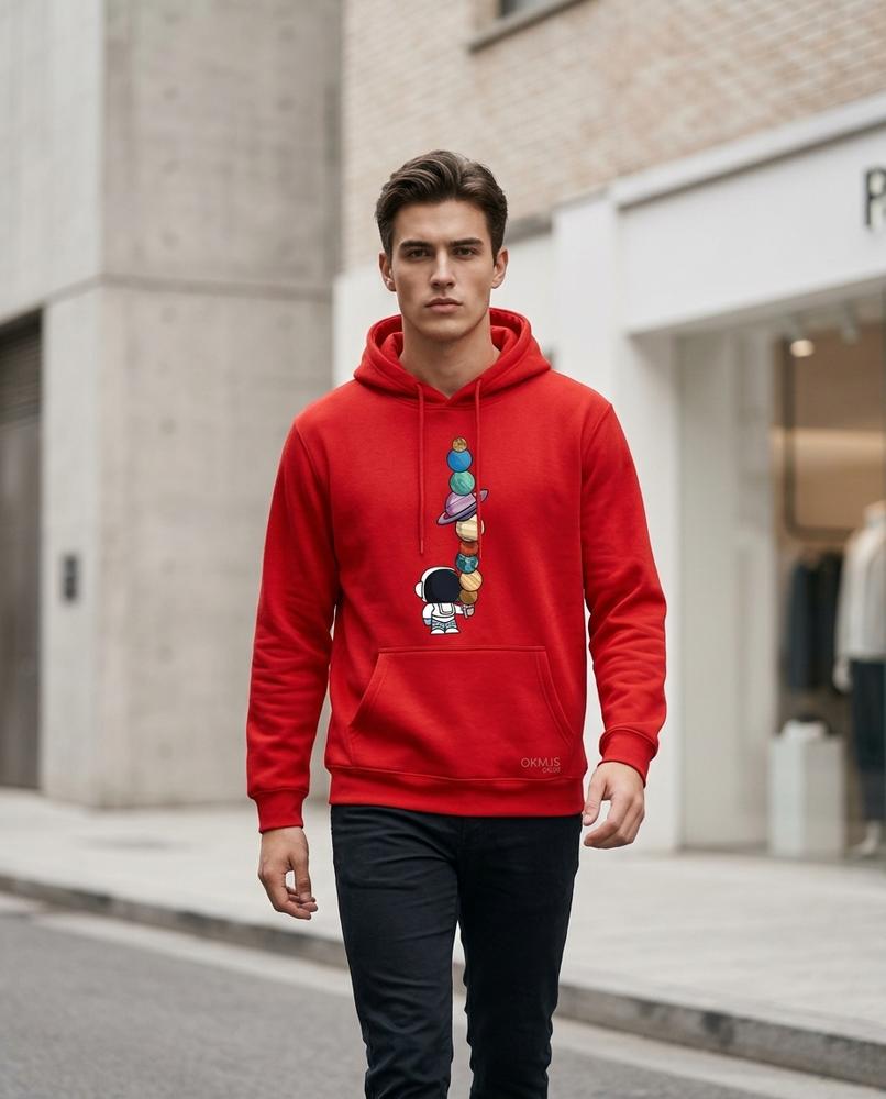 Zumieze - Casen | Printed Pullover Hoodie Men