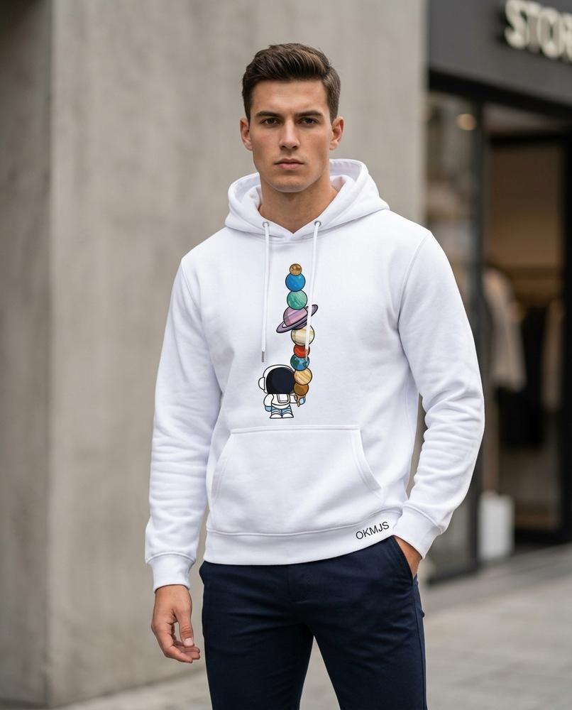 Zumieze - Casen | Printed Pullover Hoodie Men
