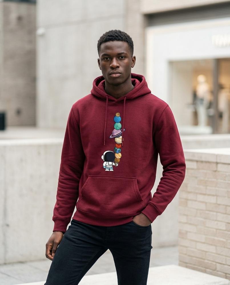 Zumieze - Casen | Printed Pullover Hoodie Men