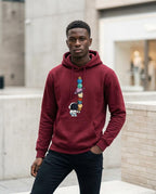 Zumieze - Casen | Printed Pullover Hoodie Men