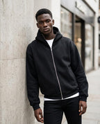 Zumieze - Cosan | Zip-Up Relaxed-Fit Hoodie Men