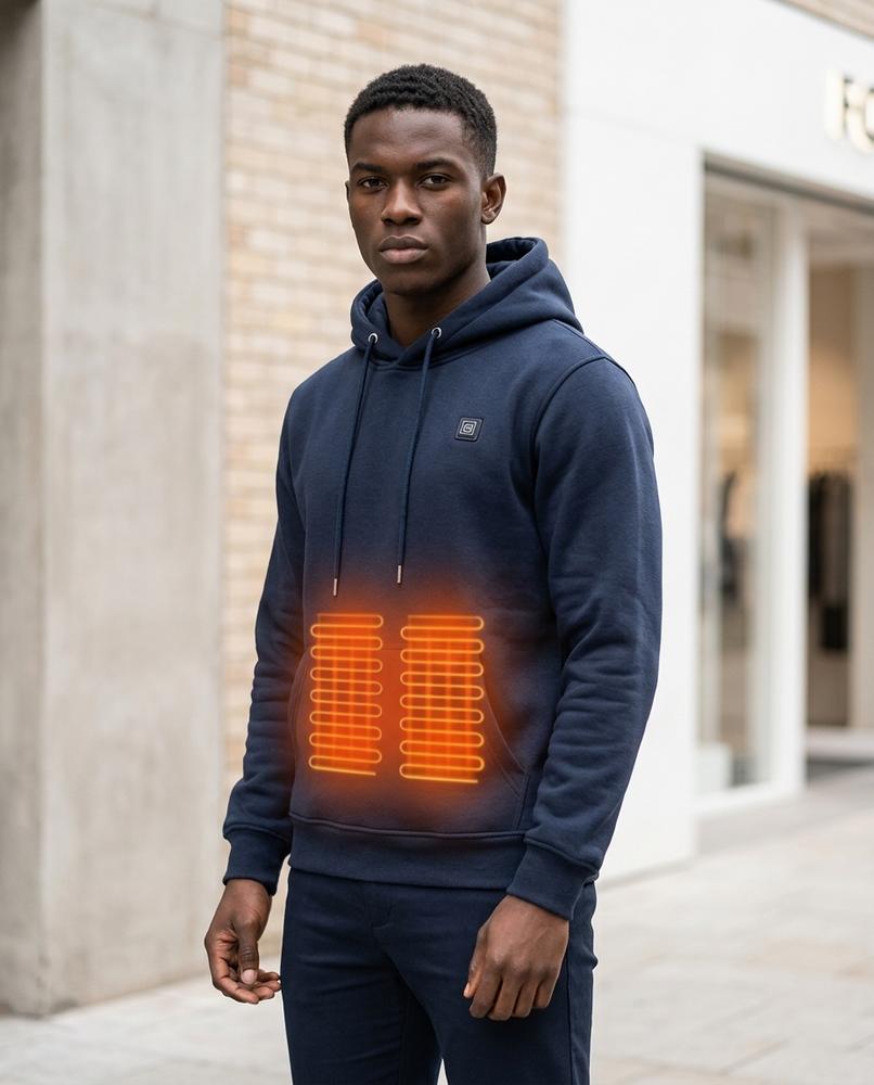 Zumieze - Yonor | Heated Wool-Lined Hoodie Men