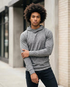Zumieze - Ninor | Slim Fit Long-Sleeved Hoodie Men