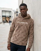 Zumieze - Vimel | Textured Embroidered Hoodie Men