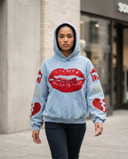 Zumieze - Comon | Sequined Washed Hoodie Men