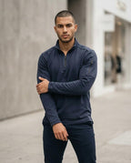 Zumieze - Novin | Quarter-Zip Reinforced Sweater Men