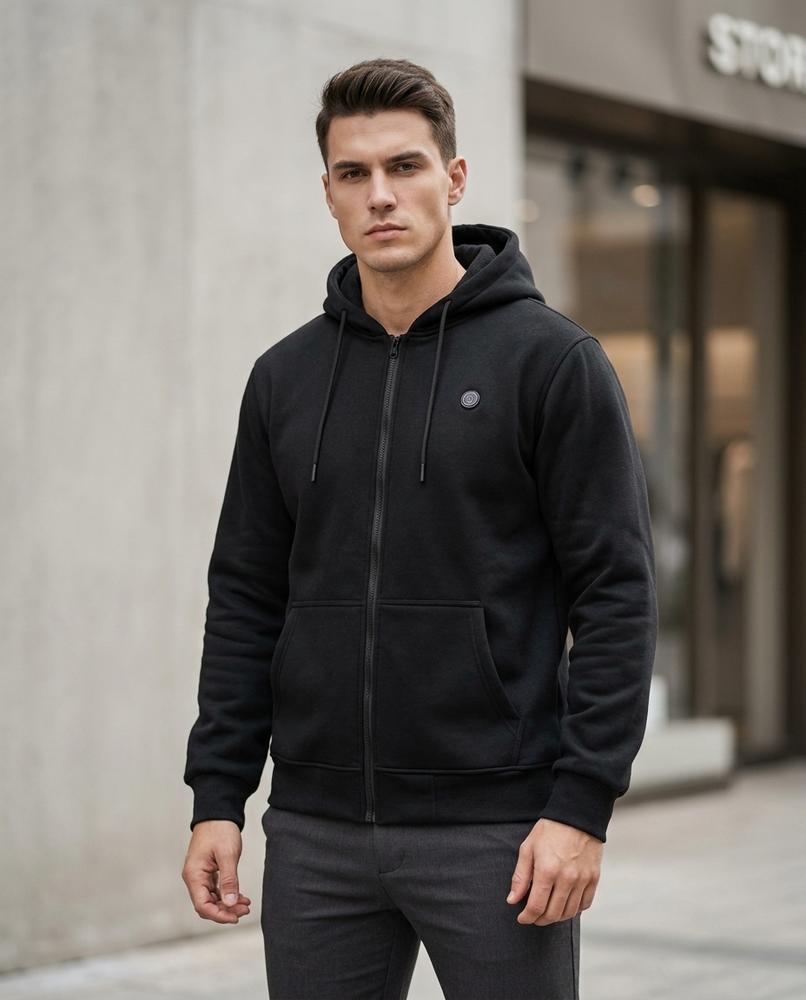 Zumieze - Risin | Heated Zip-Up Hoodie Men