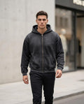Zumieze - Tamir | Washed Zip-Up Hoodie Men