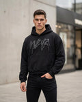 Zumieze - Ketir | Oversized Embossed Hoodie Men