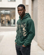Zumieze - Yosan | Zip-Up Printed Hoodie Men