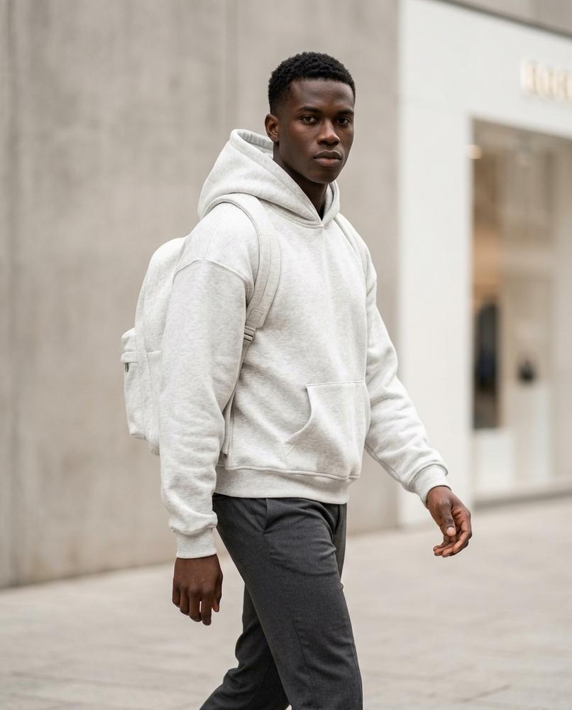 Zumieze - Lymor | Relaxed Fit Zippered Hoodie Men