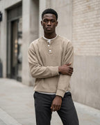 Zumieze - Tilom | Ribbed Long-Sleeved Sweater Men