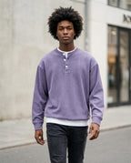 Zumieze - Tilom | Ribbed Long-Sleeved Sweater Men