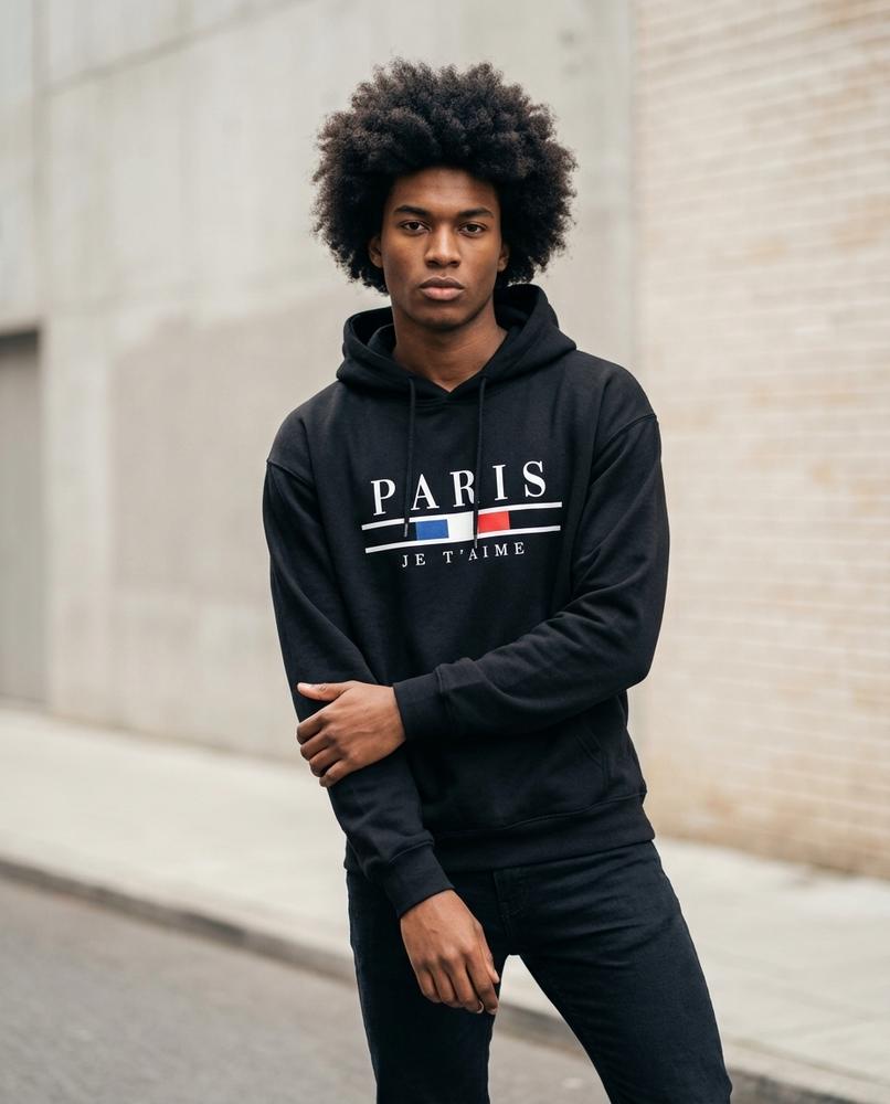 Zumieze - Lohal | Printed Hooded Hoodie Men