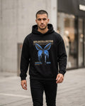 Zumieze - Rinal | Printed Relaxed-Fit Hoodie Men