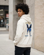 Zumieze - Rinal | Printed Relaxed-Fit Hoodie Men