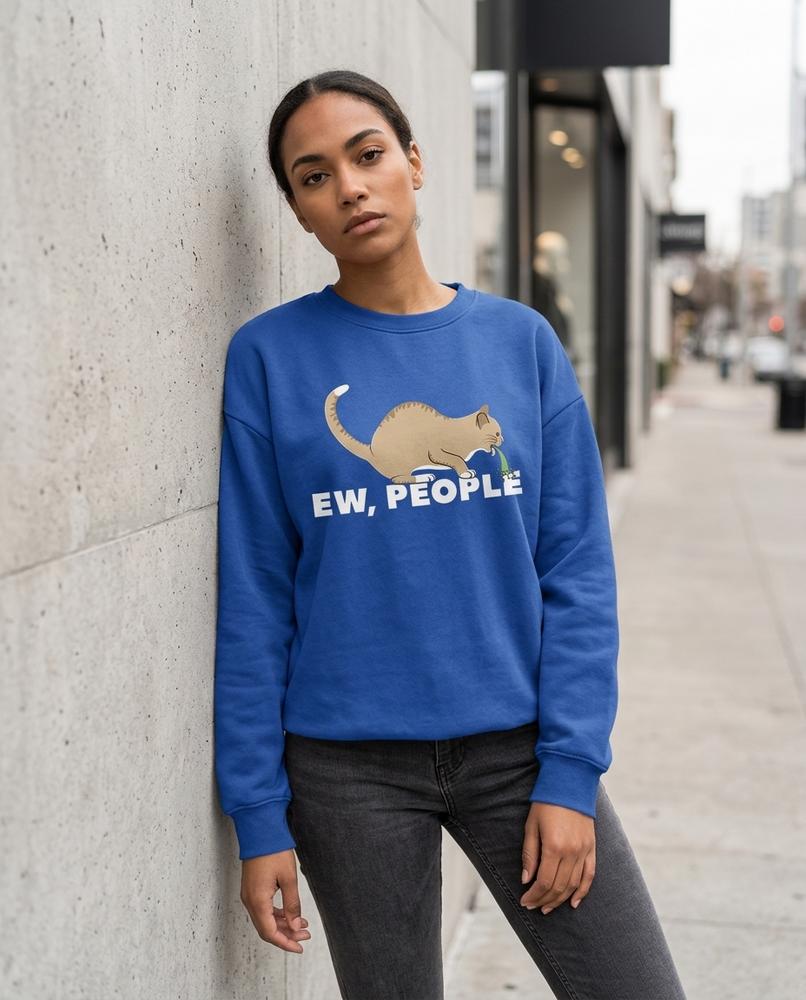 Zumieze - Nesin | Printed Crewneck Sweatshirt Unisex