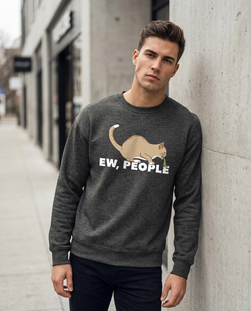 Zumieze - Nesin | Printed Crewneck Sweatshirt Unisex