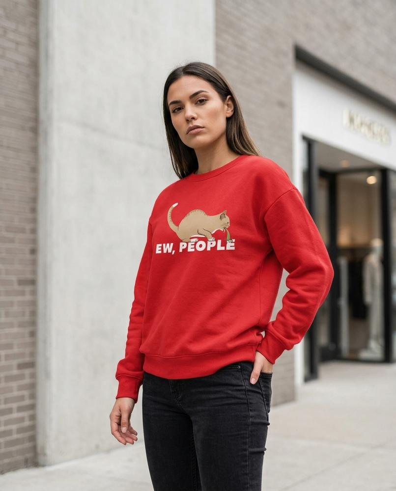 Zumieze - Nesin | Printed Crewneck Sweatshirt Unisex