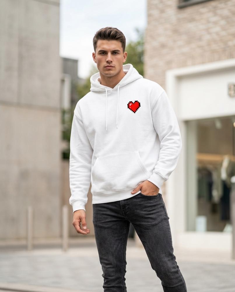 Zumieze - Elvan | Printed Long-Sleeved Hoodie Men