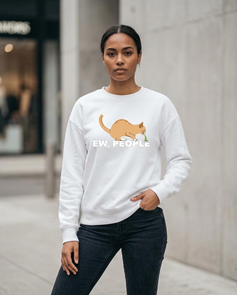 Zumieze - Nesin | Printed Crewneck Sweatshirt Unisex