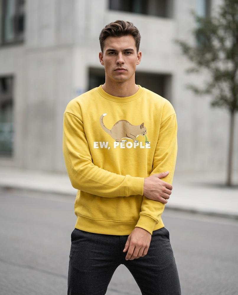 Zumieze - Nesin | Printed Crewneck Sweatshirt Unisex
