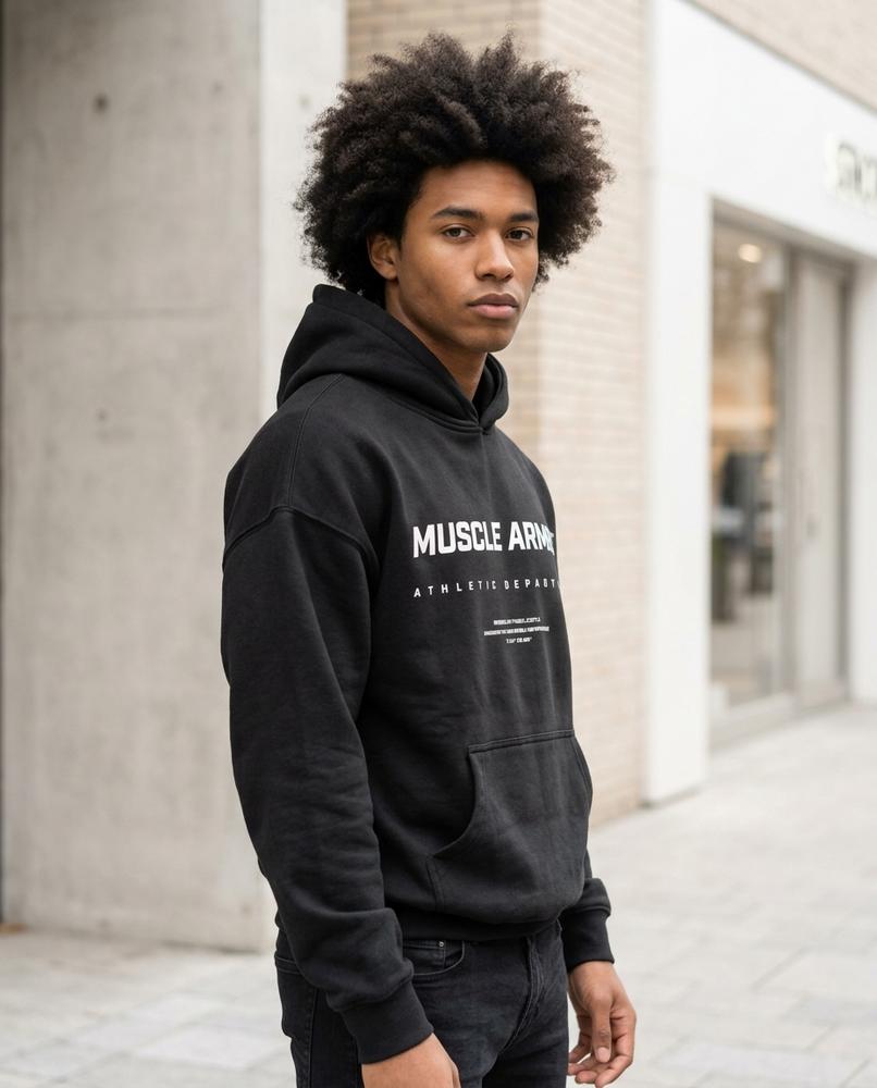 Zumieze - Zeren | Printed Relaxed Fit Hoodie Men