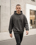 Zumieze - Tirev | Washed Oversized Hoodie Men