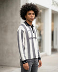 Zumieze - Ladan | Striped Collared Sweater Men