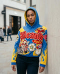 Zumieze - Zator | Appliquéd Cropped Hoodie Unisex