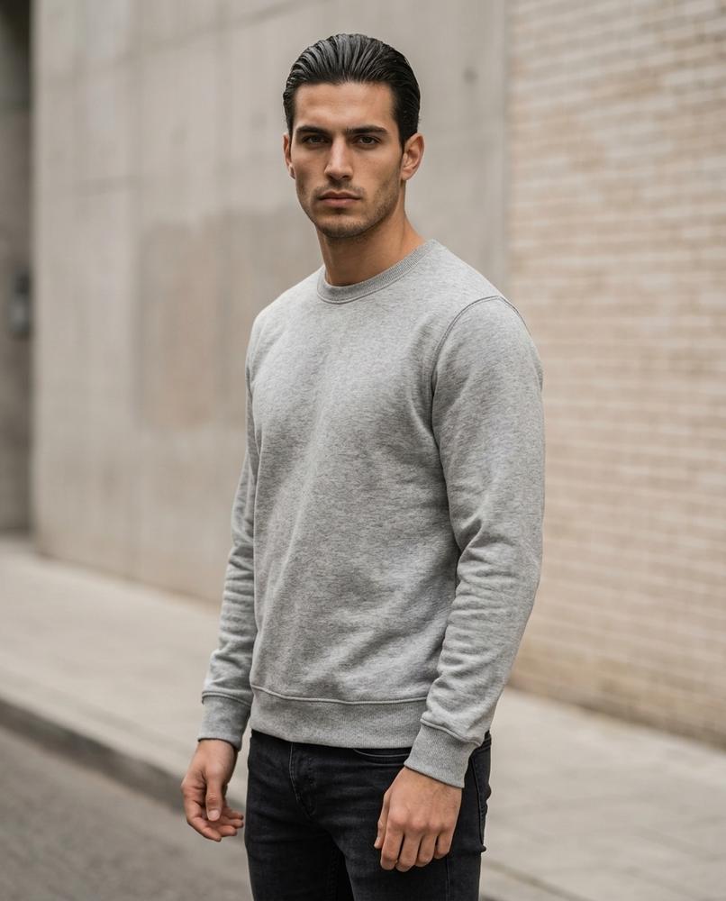 Zumieze - Matir | Long-Sleeved Crewneck Sweatshirt Men