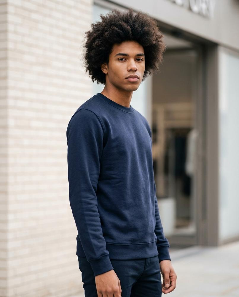 Zumieze - Matir | Long-Sleeved Crewneck Sweatshirt Men