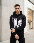 Zumieze - Lymer | Printed Relaxed Fit Hoodie Men