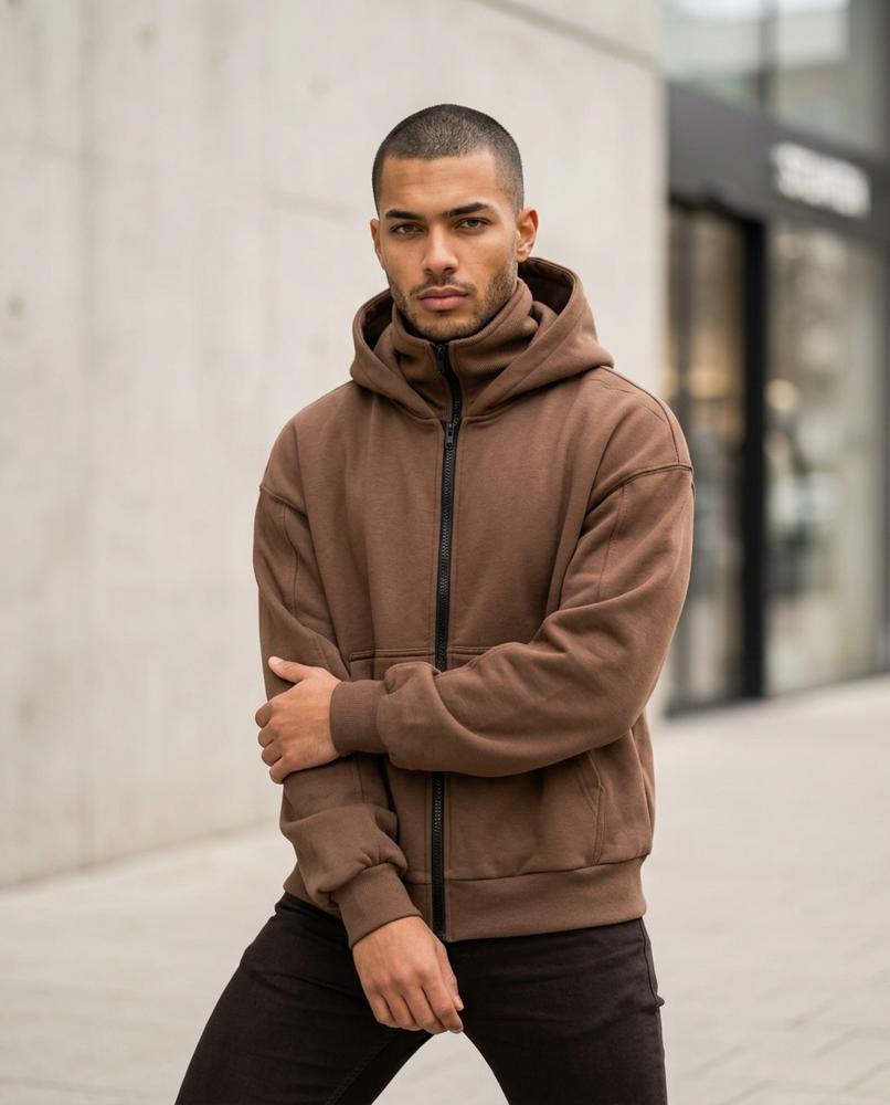 Zumieze - Zesel | Full-Zip Loose-Fit Hoodie Unisex
